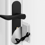 Kvaliteetne reisimise ukseluku turvalisus kaasaskantav uksepistik Hotelli ukse blokeerija kodu turvalukk riiv seadme lukustus uks