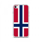 Coque T&eacute;lephone Drapeau Svalbard et de Jan Mayen officiel &ndash; iPhone 8