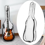 39 inch Guitar Cover Acoustic Guitars Bag Transparent TPU Dustproof Protector for