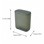 Lauaarvuti andmekaabli salvestuskarp Tolmukindel koos kaanega mobiiltelefoni laadija karbiga, l&auml;bipaistev kaablitraadi konteinerikarp kontoris kodus