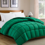 2/3 tk Kahepoolne Tekikott Voodipesukomplekt, Tekikoti Komplekt Suurused Queen/King, K&otilde;ikideks Hooaegadeks, 1 Tekikott Ja 1/2 Padjap&uuml;&uuml;ri Queen-90x90inch tumeroheline v&auml;rv