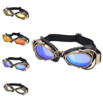 [TAKEY] Mootorrattaprillid Retro Vintage S&otilde;iduprillid P&auml;ikesekindlad Tuulekindlad Prillid Mootorratta Prillid Cafe Racer 19*6.5cm