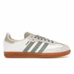 adidas Samba OG Valge H&otilde;bedane Roheline Naiste Tennised Pilvevalge Savi-lilla ID0492 46