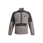 Under Armour V&auml;rviplokk Logo Plaaster Poollukuga Retro Spordijakk K&otilde;rge Kraega Meeste Jakk Hall 1373656-294 M gray
