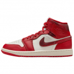 Air Jordan 1 Mid Valentinip&auml;ev 2025 Naiste Tossud Punane Gym-Red Valge HJ9337-106 36.5