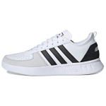 Adidas Court 80s Nahast Suede Libisemiskindlad Vastupidavad Madalad Tennisejalatsid Meeste Tossud Must Valge Hall FW2871 40⅔