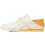 Onitsuka Tiger Mexico 66 Paraty Mugavad Retro Kangast Vastupidavad Kerged Madalad Vabaaja Jooksukingad Unisex toss Valge Kollane 1183A437-104 36