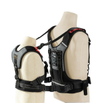 Laste Jalgratta Turvav&ouml;&ouml; Kahekohaline Peegeldav Rakmed Jalgrattale Mootorrattale Reguleeritavad Laste S&otilde;idutarbed must