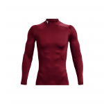 Under Armour ColdGear&reg; &uuml;hev&auml;rviline logo poollukuga liibuv pikkade varrukatega T-s&auml;rk Meeste &uuml;laosad Punane 1366072-625 XL