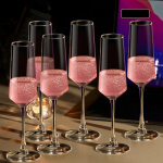 Prantsuse Vertikaalsete joontega &Scaron;ampanjaklaasid Kodu Klaasist Pokaalid K&otilde;rgekvaliteedilised Punase Veini Klaasid Valge Veini Klaasid Kokteiliklaasid