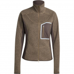 Adidas Stella McCartney FW25 Jooksuline T&auml;is-t&otilde;mblukuga Keskmise paksusega Soe Spordikasual K&otilde;rge kaelusega Jakk Naiste Jakid JM6049 M