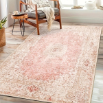 [Roosa siseruumimatt] Imitatsioonikashmir + Pestav p&otilde;hi Boheemlaslik stiil Roosa siseruumimatt, Magamistuba Elutuba K&ouml;&ouml;k 1pc Flannel 80x120cm beige