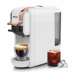 Uus MK-603 Cafelffe Mitme kapsliga kohvimasin 4-in-1 Kuum/K&uuml;lm DG Cappuccino Nespresso kapsel ESE pod Jahvatatud espresso Kohvik 19Bar