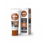 Venusia Sun Tint SPF 115 Matiseeriva viimistlusega p&auml;ikesekaitsekreem igap&auml;evaseks p&auml;ikesekaitseks universaalse tooniga ja kerge kandmisega 50 g Pakk 1 Mugav kasutamine