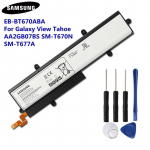 Originaal asendusaku EB-BT670ABA Samsung Galaxy View Tahoe AA2GB07BS SM-T670 SM-T670N SM-T677A EB-BT670ABE 5700mAh jaoks