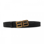 Balenciaga 673518 2aa62 1000 Bb logo liivakellakujuline &otilde;huke v&ouml;&ouml; 673518 2AA62 1000 (70)