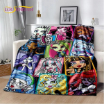 Multikas Monster High Draculaura Vampiir Pehmed Tekid, Hoia Soojas Visketekk Mugav Piknikuks Voodid Diivan Kodu Magamistuba Lapsed 30x40in
