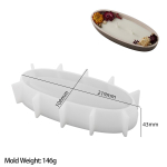 Laevakujuline k&uuml;&uuml;nlapurk silikoonvormid ovaalsed tsementkrohvist lillepoti vorm betoonvahakarp k&uuml;&uuml;nlaaluse vorm Kodukaunistused k&auml;sit&ouml;&ouml;