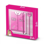 Journal + Stylo Fashion - Barbie Varsity - Rose - Taille Unique roosa