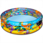 Piscine gonflable oc&eacute;an life - BESTWAY - 102 x 25 cm - Enfant - Bleu