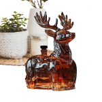 Hirve Viski Klaaspudel 120ml P&otilde;hjap&otilde;dra Viski Klaaspudel Lik&ouml;&ouml;ri Dekanteerijad Kodu Kaunistus Meestele J&otilde;ulud S&uuml;nnip&auml;ev CHINA