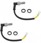 ALPHA RIDER Universaalne komplekt 2 tk M10 x P1.25 H&uuml;draulilise piduri l&uuml;liti, r&otilde;hul&uuml;liti, Set of 2