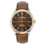 Baume & Mercier Clifton Nahkrihm Pruun T&auml;hik Automaatne M0A10713 Meeste K&auml;ekell pruun