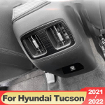 Hyundai Tucson NX4 2022 2023 H&uuml;briid N Line Autole Tagumine Konditsioneeri V&auml;ljapuhkeava Raami Kate Sisekujundus Kleebis Lisatarvikud A Silver