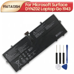 Laetav liitiumaku Microsoft Surface DYNZ02 Laptop Go 1943 916TA135H aku jaoks 5235mAh