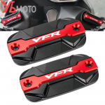 For HONDA VFR800 vfr750 VFR800X VFR 800X 800F VFR1200x Crosstourer Motorcycle Front Brake Fluid Reservoir Cover VFR 800 750 1200 a piece Black