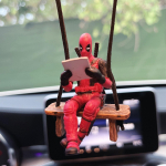 Auto sisekujundus Naljakad Deadpooli minikujud Auto armatuurlaud Tahavaatepeegli kaunistus Auto siseosa Deadpool A