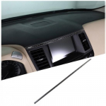 Carbon fiber Center Dashboard Cover Trim Sticker For Nissan Pathfinder 13-18