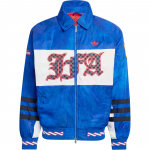 Adidas Originals Jaapan FW25 2026 Maailmameistriv&otilde;istlused F&ouml;deratsioon Soe kahesuunaline t&otilde;mblukuga Spordilik avar pikkade varrukatega puuvillane jakk Meeste jakid HY5065 L