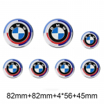 7 tk Autokatte Esiosa Tagumine Pagasiruumi Embleem M&auml;rk BMW 50. Aastap&auml;eva V&auml;ljaandele E36 E46 E53 E90 E60 E93 E87 G01 G20 X3 X5 F30 F20