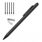 EMR Stylus Pen for Remarkable 2 EMR Stylus Kallutus 4096 Tundlikkus Peopesa Tuvastus 2 Pliiatsiotsikuga Samsung/Wacom/EMR Seadmetele must