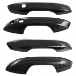 For BYD Song Plus DM-i EV -2025 Seal U -2025 Sealion 6 -2025 Car Exterior Door Handle Cover Trim With smart keyhole Carbon Fiber Finish