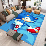 Anime tegelaste vaip elutuppa S-Sonic Kodu diivani kaunistus, Laste m&auml;ng Suur dekoratsioon P&otilde;randamatt Joogamatt Suur vaip 120*160cm