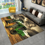 Veoauto Auto Traktori Seeria Muster Ala Vaip, Vaip Vaip Kodu Elutuba Magamistuba Diivan Uksematt Dekoratsiooniks, Laste libisemiskindel P&otilde;randamatt 3D 70x100cm(27x39im)