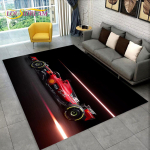 Rallis&otilde;iduk Autojuht Multikas Vaip Vaipkatted Kodu Elutuba Magamistuba Diivan Uksematt Dekoratsioon, Laste M&auml;nguala Vaip Libisemisvastane P&otilde;randamatt 80x120cm