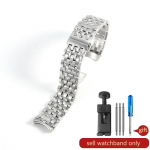 Tissot 1853 Weiyi seeria T038 jaoks Originaalsed asendus tarvikud T038430a Meeste mehaaniline 19mm H&otilde;bedane Veekindel Kella rihmad 19mm