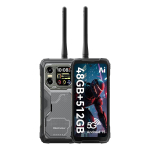 Blackview XPLORE 1 Walkie Talkie 5G AI V&auml;lisnutitelefon 48GB+512GB K&auml;ep&auml;rane NFC 16+512 must