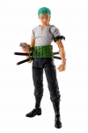 TAMASHII NATIONS ONE PIECE Roronoa Zoro 150 mm PVC ABS V&auml;rvitud Liigutatav Kuju S.H.Figuarts -Koidu Seiklus- U.. &