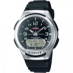 Casio Collection AQ-180W-1BJH Meeste Must K&auml;ekell
