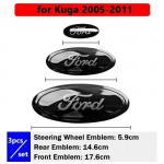 Autokleeps 2026 Ford Uus 2025 Kuum 3tk Auto Esikatte Tagumine Embleem Logo Kleeps Ford Mondeo Edge Kuga Focus Luukp&auml;ra Sedaanile