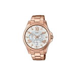 CASIO naiste SHEEN kuldne k&auml;ekell SHE-3806PG-7A SHE-3806PG-7A Rose Gold Watch Case