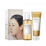 SKIN1004 Madagaskari Centella Kahekordne Puhastus Duo Komplekt Puhastus&otilde;li 200ml + Ampullvaht 125ml Korea Nahahooldus