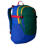 The North Face Basin 15L Matkamine Reisimine V&auml;liskott Taaskasutatud Nailon Roheline Ja Sinine Unisex kotid NF0A87SJ-BIC Green & Blue