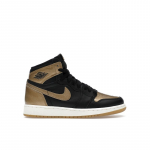 Air Jordan 1 Retro High OG GS Must Metallik Kuldne Purjekas FD1437-071 38.5