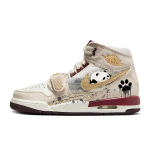 Jordan Legacy 312 Vintage Basketball Shoes Unisex High top Brown/White IB4914-161(Team56-) 35.5