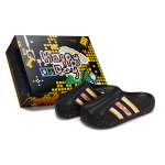 Adidas Originals AdiFOM SUPERSTAR MULE Slip Resistant Closed Toe Slippers Unisex Black Red Yellow IG8277(Team80-S-BOX) 42